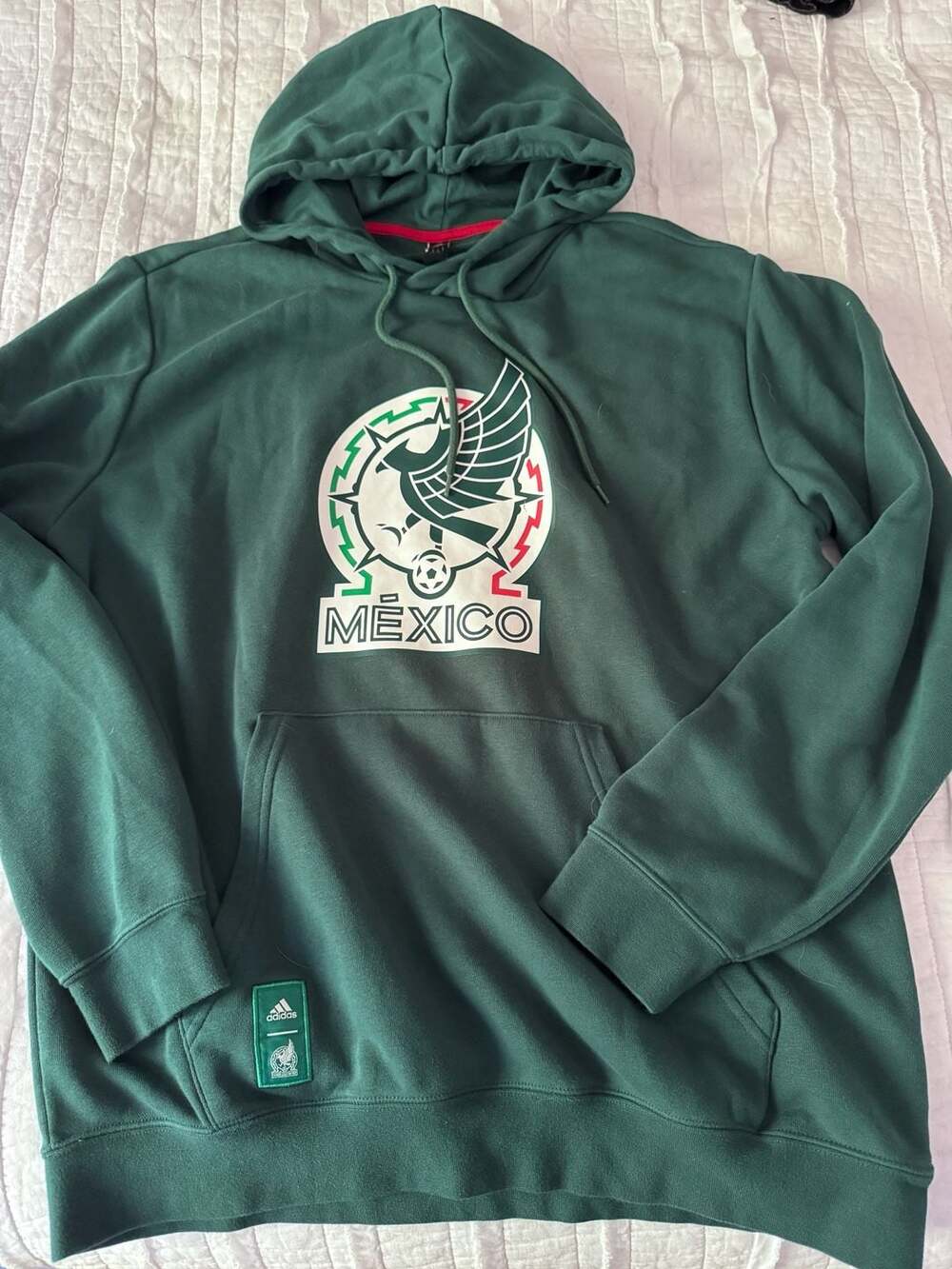 Adidas Mexico National Team 2022 World Cup Graphic Pullover Hoodie